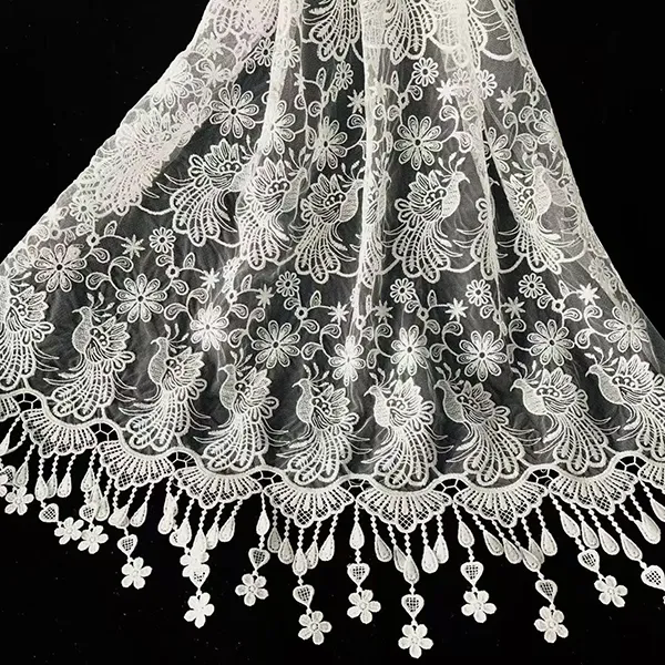 Vyšívaná krajka: Předvádění ženské elegance