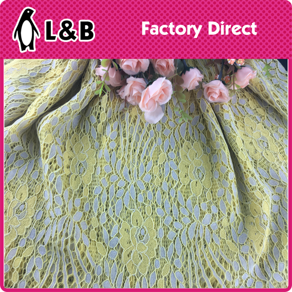 2019 Wholesale Popular High Quality Embroidery Lace Cording Fabric
