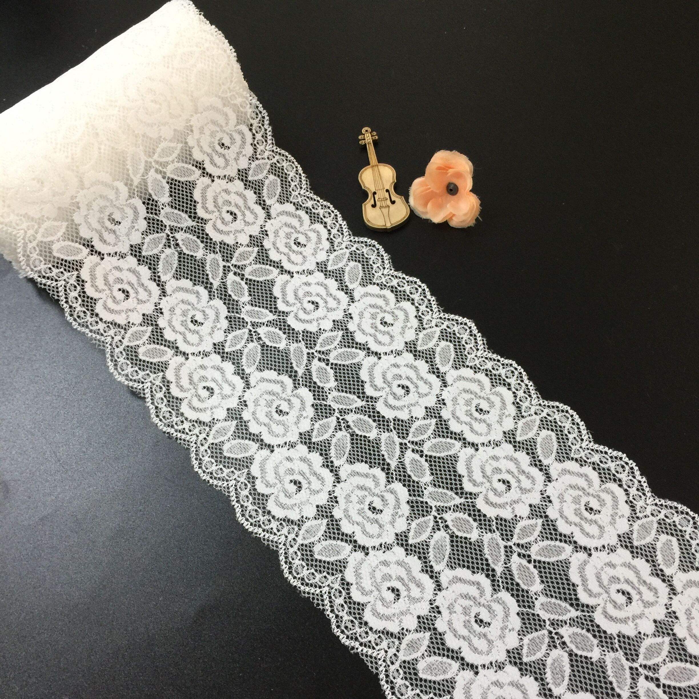 Nylon Spandex Stretch Elastic Lace Elastic Lay Trim Trim spodní prádlo